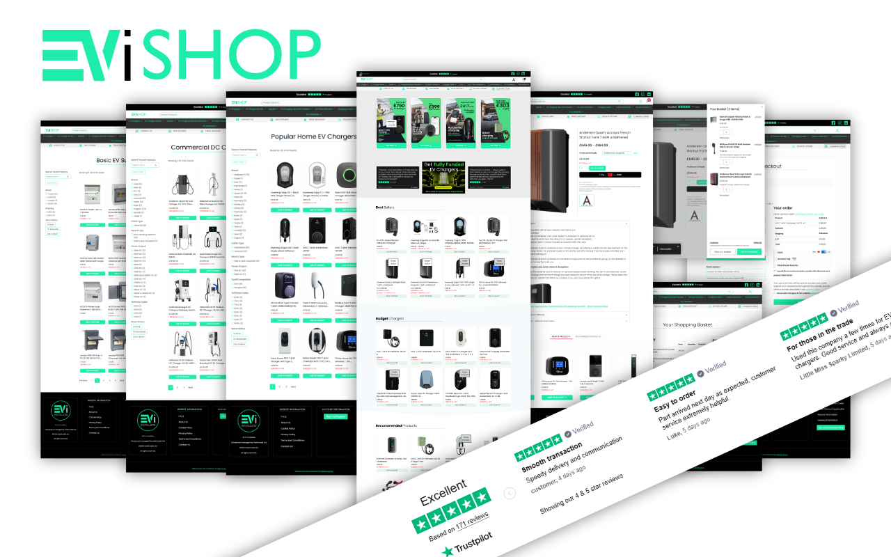 UK EV Installers Shop — browse EV chargers, solar and accessories